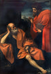 Paul réprimande Pierre repentant - Guido Reni — weergave van het kunstwerk