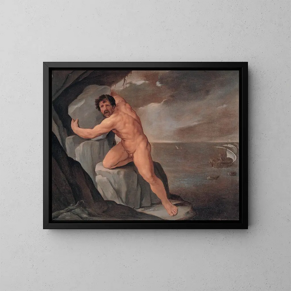 Polyphème - Guido Reni — ingelijst kunstwerk aan de muur