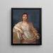 Portret van een meisje met een kroon - Guido Reni — ingelijst kunstwerk aan de muur
