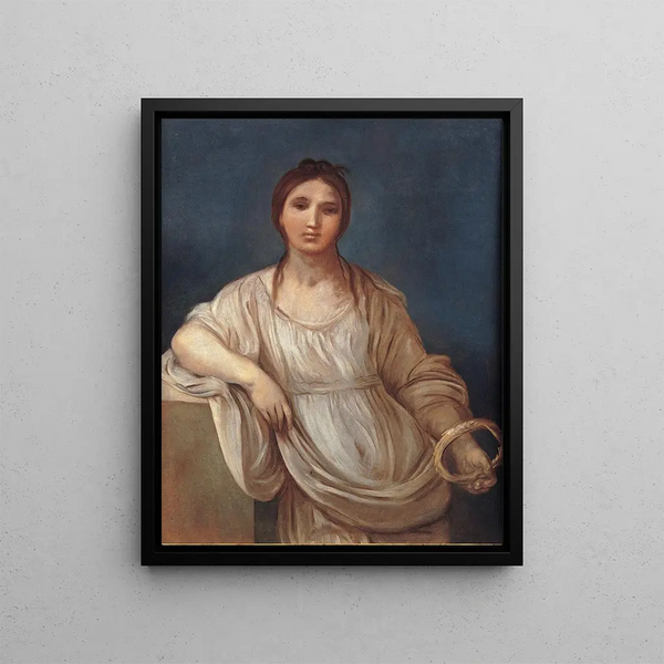Guido Reni - Portrait of girl with a crown.webp