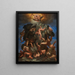 De Val van de Reuzen - Guido Reni — ingelijst kunstwerk aan de muur