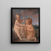 L'Enfant Jésus et saint Jean - Guido Reni — ingelijst kunstwerk aan de muur