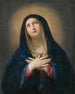 La Madone en gebed - Guido Reni — weergave van het kunstwerk