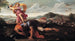 David en Goliath - Guillaume Courtois — weergave van het kunstwerk