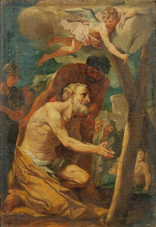 Guillaume Courtois - The Martyrdom Of Saint Andrew.webp