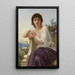 Contemplatie - Guillaume Seignac — ingelijst kunstwerk aan de muur