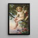 Cupid - Guillaume Seignac — framed artwork on a wall