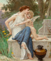 Désarmer Cupidon - Guillaume Seignac — weergave van het kunstwerk