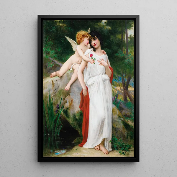 Premier amour - Guillaume Seignac — framed artwork on a wall