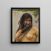 Odalisque - Guillaume Seignac — ingelijst kunstwerk aan de muur