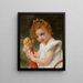 La Nouvelle poupée - Guillaume Seignac — ingelijst kunstwerk aan de muur