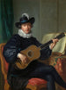 Portret van Monsieur Aublet - Guillaume Voiriot — weergave van het kunstwerk