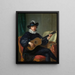 Portret van Monsieur Aublet - Guillaume Voiriot — ingelijst kunstwerk aan de muur