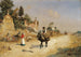 De rode fontein bij de fontein - Guillermo Gómez Gil — weergave van het kunstwerk