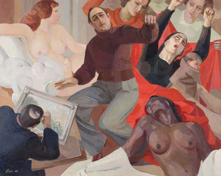 Zelfportret - Guillermo Laborde — weergave van het kunstwerk