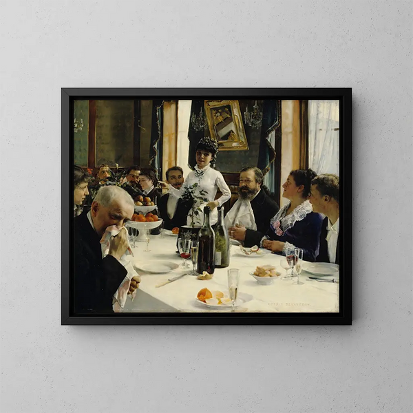 La chanson des mariées - Gunnar Berndtson — framed artwork on a wall
