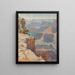 Groot Canyon - Gunnar Mauritz Widforss — ingelijst kunstwerk aan de muur
