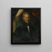 Portret van de Spiërse advocaat Frainse - Gérard de Frainse — ingelijst kunstwerk aan de muur