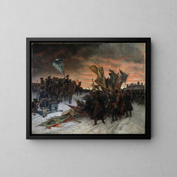 Narva - Gustaf Cederström — framed artwork on a wall