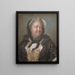 Graafes Lovisa Ulrika Tessin née Sparre - Gustaf Lundberg — ingelijst kunstwerk aan de muur