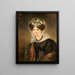 Mme M. E. Lundgren - Gustaf Wilhelm Finnberg — ingelijst kunstwerk aan de muur