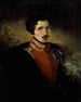 Portret van baron R. F. G. Wrede - Gustaf Wilhelm Finnberg — weergave van het kunstwerk