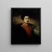 Portret van baron R. F. G. Wrede - Gustaf Wilhelm Finnberg — ingelijst kunstwerk aan de muur