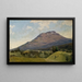 Landschapschilderij zomer met berg - Gustaf Wilhelm Palm — ingelijst kunstwerk aan de muur