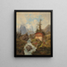 Le Wetterhorn - Gustav Barbarini — ingelijst kunstwerk aan de muur