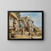 Processie in Jaffa - Gustav Bauernfeind — ingelijst kunstwerk aan de muur