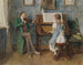 Muziek van de salon - Gustav Igler — weergave van het kunstwerk