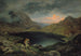 Lac dans les monts des Géants - Gustav Karl Ludwig Richter — weergave van het kunstwerk