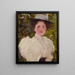 Meisje in groen - Gustav Klimt — ingelijst kunstwerk aan de muur