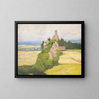 Frédéric - Gustav Macoun — ingelijst kunstwerk aan de muur
