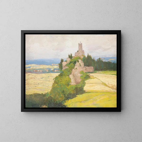 Frédéric - Gustav Macoun — framed artwork on a wall