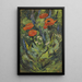 Poppies - Gustav Macoun — framed artwork on a wall