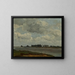 van Sur les rives de la Waal - Gustav Schönleber — ingelijst kunstwerk aan de muur