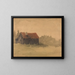 De Maridalen - Gustav Wentzel — ingelijst kunstwerk aan de muur