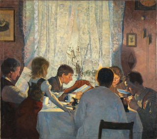 Ochtendstemming - Gustav Wentzel — weergave van het kunstwerk