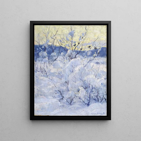 Gustav Wentzel - Winter Evening.webp