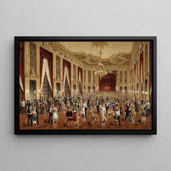 Gustav Zafaurek - Das SchndorfColosseum Maskenball in Schwenders Colosseum.webp