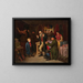 L'essayage du manteau - Gustav Zafaurek — ingelijst kunstwerk aan de muur