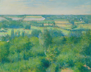 La vallée de Lyerres - Gustave Caillebotte — weergave van het kunstwerk