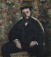 Portret van een cabasois - Gustave Caillebotte — weergave van het kunstwerk