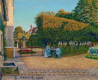 Het Tuin - Gustave Cariot — weergave van het kunstwerk