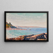Uitzicht op de zee bij Perros-Guirec - Gustave Cariot — ingelijst kunstwerk aan de muur