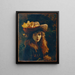 Portret van een meisje - Gustave Courbet — ingelijst kunstwerk aan de muur
