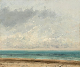 Rustig water - Gustave Courbet — weergave van het kunstwerk