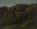 Rochers d'Ornans - Gustave Courbet — weergave van het kunstwerk