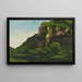 Rotsen in Mouthier - Gustave Courbet — ingelijst kunstwerk aan de muur